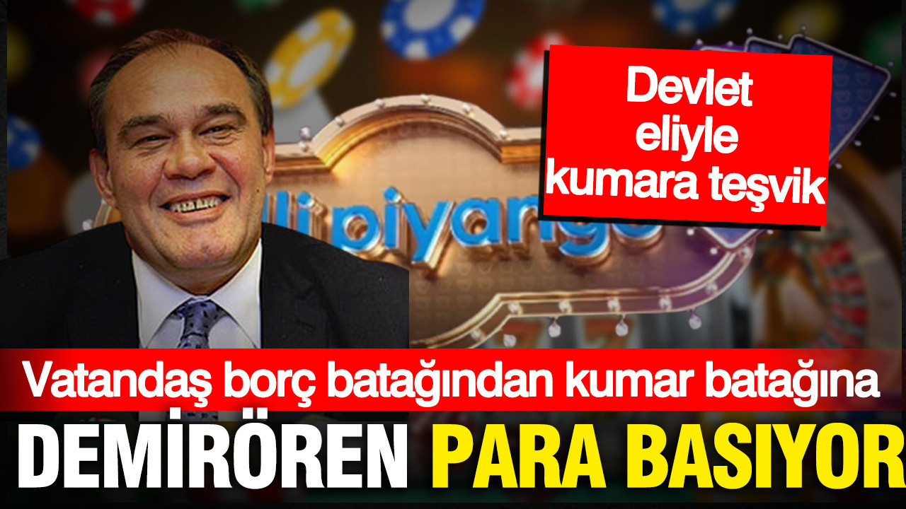 Demirörenler kumardan para basıyor: 800 milyon dolarlık ticari sır